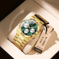 Mens Waterproof Multifunctional Luminous Ultra-thin Watch