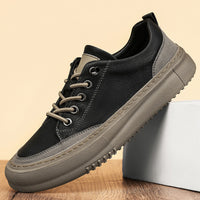 British Round Toe Men's Leather Shoes Men