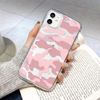 Compatible with Apple , Fully Printed Camouflage Mobile Phone Case Soft Shell Tpu
