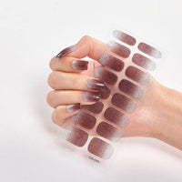 Amazon Sources 16 Small Stickers Gradient Onion Powder Nail Stickers