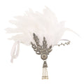 Masquerade Feather Headpiece Cross-Border Vintage Hair Band In European And American Style