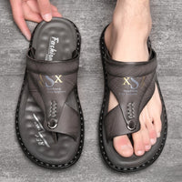 Men's Fashion Latex Soft Bottom Flip Sandals