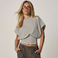 Women's Fashionable Casual All-Match Short-Sleeve Top