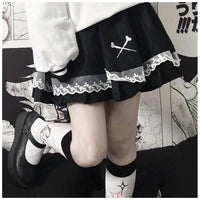 Women's Lace Embroidered Skirt High Waist