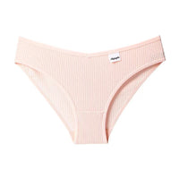 Women's Cotton Underwear Mid Waist Traceless
