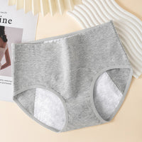 Mid-rise Cotton Period Panties For Women