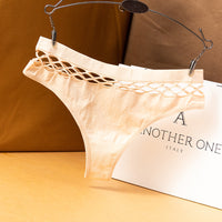 Sexy Fishnet Hole Cutout Triangle Thong