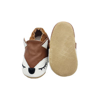 Cowhide Baby Cartoon Toddler Shoes