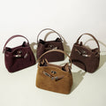 Cortical Women's Spliced Casual Crossbody Bag