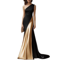 Womens Stylish And Elegant Satin Dress