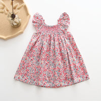 Floral dress children princess dress