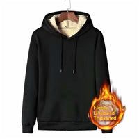 Fleece-lined Extra-thick Trendy Corduroy Lambswool Sportswear Set