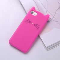Cat ears and whiskers phone case