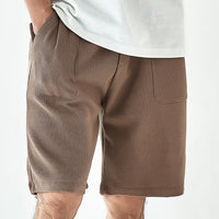 Men's Fashionable And Comfortable Straight Loose-fitting Five-piece Pants