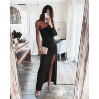 Sexy Off-shoulder Split Dress For Women