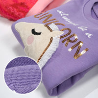 Children's Long Sleeve Embroidery Two-piece Set