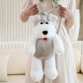 Creative Lovely Soft Cute Schnauzer Plush Backpack