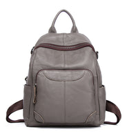 Stylish Vintage Cowhide Womens Backpack