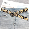 Leopard Print Snake Print Belt New Simple Style Waist