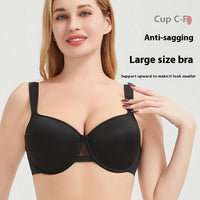 Plus Size Underwear Women's Big Chest Small Anti-sagging