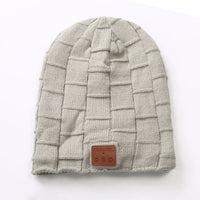Fleece warm Bluetooth knitted hat