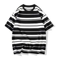 Fashion Men's And Women's Tops Striped T-shirt