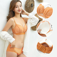 Lace comfortable light and soft bra set