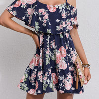 Chiffon Printed Light-luxury Niche Dress