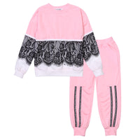 Long sleeve sweater two-piece suit