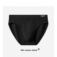 Mens Breathable Cotton Briefs With An Antibacterial Cotton Crotch