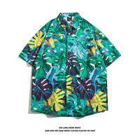 Men's Vintage Shirt With Short Sleeves