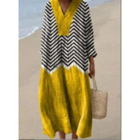 European And American Style Shirt Dress For Women