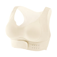 Cross Exercise Yoga Underwear Female Front Buckle Back Shaping Bra