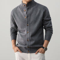 Men's Casual Thick Semi-turtleneck Sweater Old Money Style