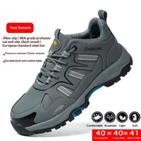 Mens Safety Shoes Puncture-Resistant And Impact-Resistant Work Boots
