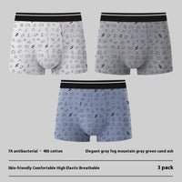 Men's Purified Cotton Underwear Square Meters Four Corners Sterile Disposable