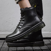 Fashion Men's Platform High-Top Shoes Casual Shoes