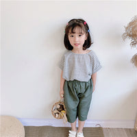 Carrot pants children cotton