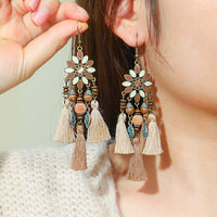 Retro Long All-Match Tassel Earrings For Women
