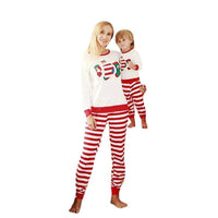 Pattern Printing Long-Sleeved Home Casual Parent-Child Suit