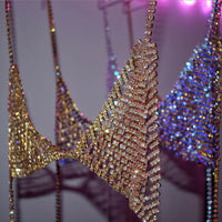Fashion Chest Necklace Nightclub Bikini Rhinestone Body Chains