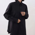 Vintage Rose Embroidered Shirt Coat Women's Casual Long-sleeved Top