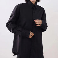 Vintage Rose Embroidered Shirt Coat Women's Casual Long-sleeved Top
