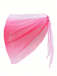 Beach Apron With A Gradient Color Design In Multiple Colors