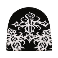 Trend Knitting Patterns Embroidery Warm Wool Hat
