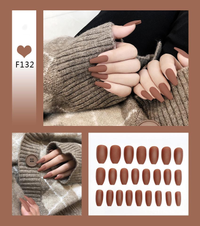 Matte Matte Super Long Ballet Nail