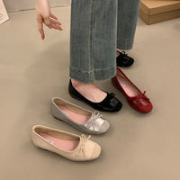 Spring And Autumn Retro Ballet Gentle Wanwan Style Shoes