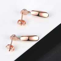 Hazy Moon Simple Fashion Geometric Earrings