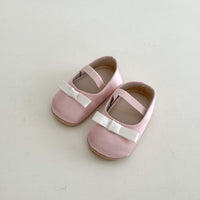 All-match One-word Butterfly Knot Baby Shoes Comfortable Breathable, Non-slip, Wear-resistant