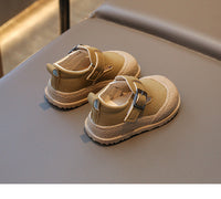 British Style Soft Bottom New Girls' Leather Shoes